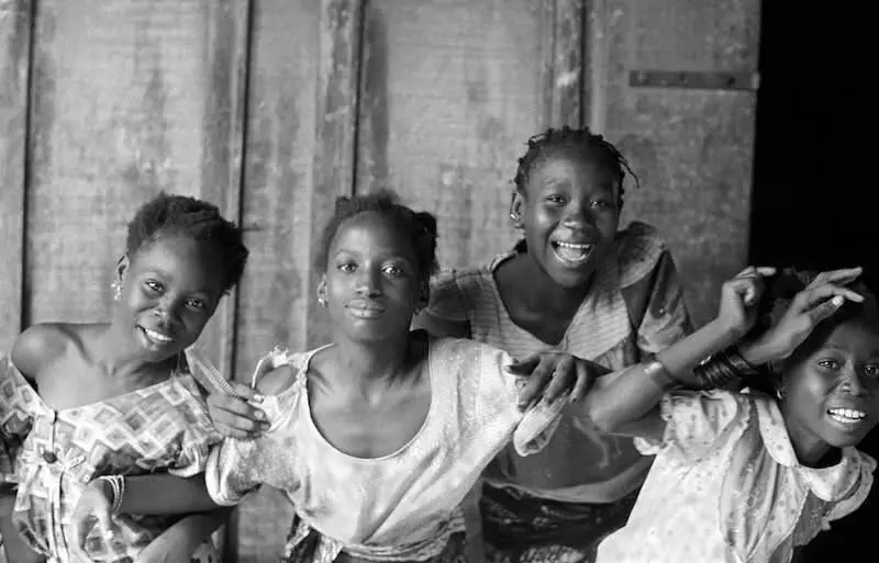 Young girls, Ivory Coast